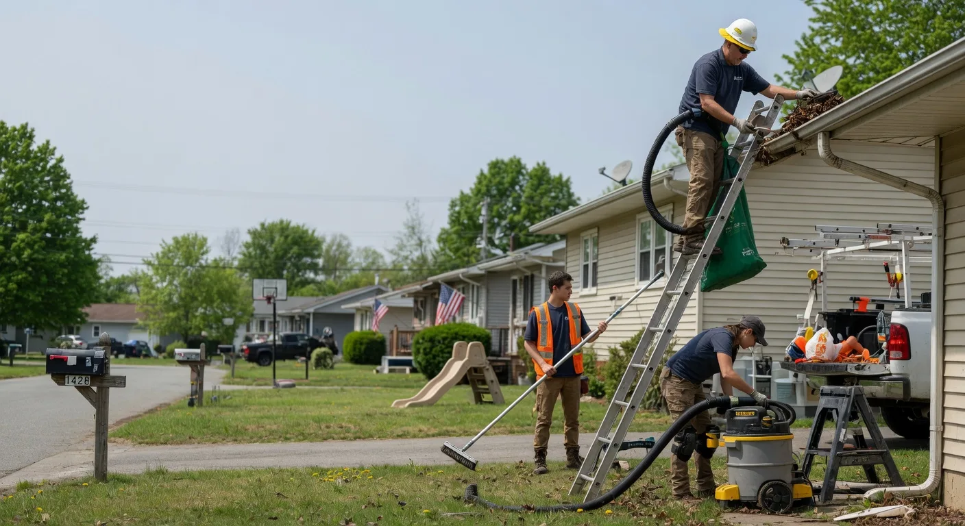 Gutter Installation in Piqua, OH near me